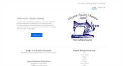 Desktop Screenshot of houstonsewing.com