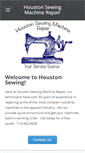 Mobile Screenshot of houstonsewing.com